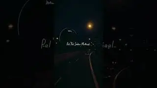 Pal Pal &ndash; Slowed & Reverb | Afusic | Dreamy Night Vibes #song #love