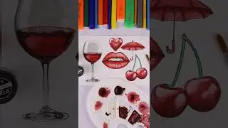 Red heart ❤️drawing easy step by step tutorial for beginners using ARdrawing app #draw #drawing #art