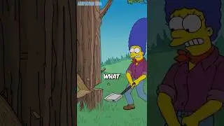 What Happens When Marge Becomes A Lumberjill? #thesimpsons