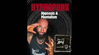 Hypnopunk Live Performance Breaks The Internet #hypnosis #mentalism #trending