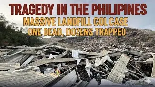 Breaking News: 🇵🇭 Philippines Tragedy: 1 Dead, 38 Missing in Cebu Landfill Collapse