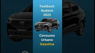 Fastback Audace - Consumo Urbano Gasolina -  #shorts #automobile #fiat