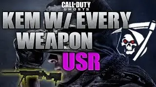 Ghosts: K.E.M w/ Every Weapon #27 USR (CoD Ghosts: Sniper Kem Strike) - REVERSEBOOSTING