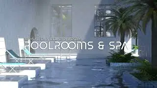 ＰＯＯＬＲＯＯＭＳ　＆　ＳＰＡ || Relaxing Meditative Spa Music for Stress Relief || The Poolrooms