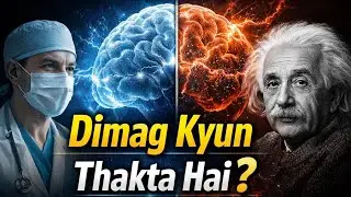 Overthinking से दिमाग थक क्यों जाता है? || Brain Science Explained ||Overthinking Dimag thakna#dimag