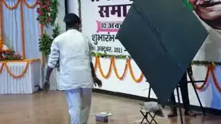 Speed painting of mahatma Gandhi ji