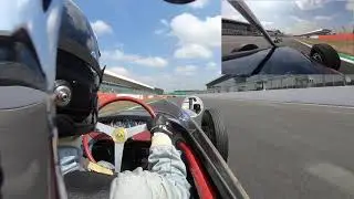 2018 Silverstone Classic Race 2 John Delane Lotus 18