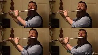 Passepied, from 'Quatuor pour fl&ucirc;tes' ~ Composed by Pierre Max Dubois // GRIZZLYFLUTE //