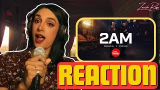 FIRST Time Hearing 2AM by Star Shah x Zeeshan Ali | Coke Studio Pakistan Season 15 REACTION