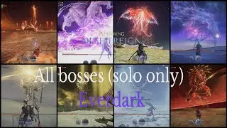 Elden Ring Nightreign, All Everdark Nightlord Bosses (solo only)