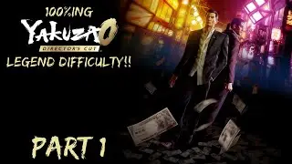 Yakuza 0's Directors Cut Legend Difficulty Run Part 1 (5 Days Left before the Year Ends!)