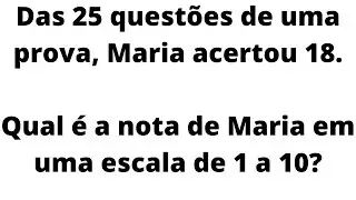 APRENDA A USAR A REGRA DE TRÊS SIMPLES