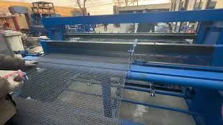 Fully automatic crimped wire mesh machine for 0.5-2.5mm #crimpingmachine #corrugationmachine