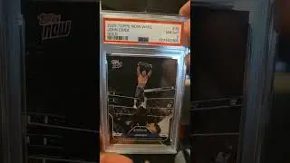 RATE IT OR HATE IT WWE TOPPS NOW CARDS GRADED #johncena #wwe #toppsnow #psa
