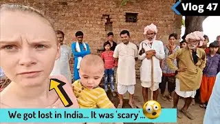 How they treat a foreigner in this Indian village 😲 Day 8 | A 20,000 km long road trip around India