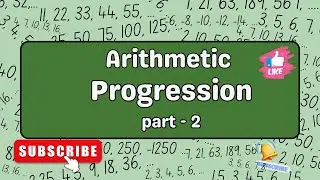 How to solve Arithmetic progression, very simple steps to follow. (part-2)