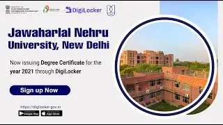 Jawaharlal Nehru University JNU, New Delhi, Degree Certificates Download by Digilocker