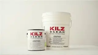 KILZ KLEAR&reg; Sealer & Primer: Clear Sealing Power That Won&rsquo;t Change Surface Color