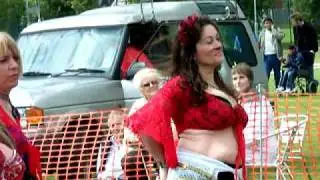 The Sea Gypsies Belly Dance group - The Lark In The Park  Event Hailsham Fun Day 19th June 2010.