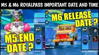 M5 Royal pass End date Bgmi | M6 Royal pass Release Date | Bgmi M5 Royal pass lock date
