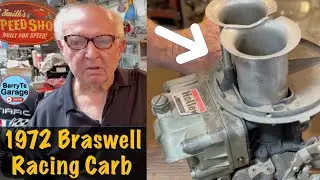 It was a WINNER!! EARLY 1970s Braswell Racing Carb - Ed Smith w #BarryT