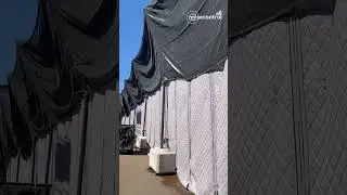 Before and After Soundproofing a Shipyard with All Noise Control's Acoustic Blankets
