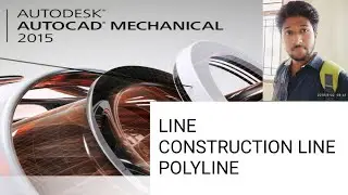 how to use line and construction line and polyline command in tamil / Shadow Designer | Tamil