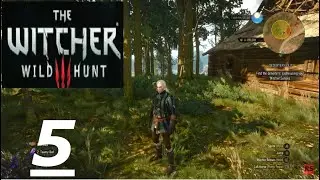 Witcher 3 : Wild Hunt :WALKTHROUGH GAMEPLAY  Part 5 Exploring White orchard, Buckthorn for Griffin