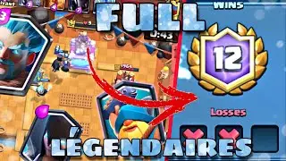 Clash Royale - On troll avec un deck full légendaires !!
