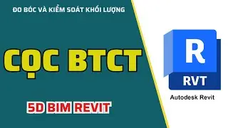 Hướng dẫn dựng cọc BTCT trong Revit| 5D BIM Revit QS| Th.S Mai B&aacute; Nhẫn #revitqs #dtc