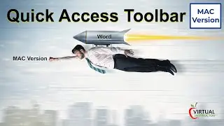 How to Save Time Using Word's Quick Access Toolbar   MAC Version