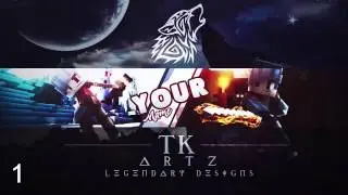 TOP 5 Photoshop MINECRAFT BANNER TEMPLATES! FREE DOWNLOAD!