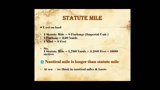 Diff. Between Nautical,statute&Geographical Mile @Maritime@education@mariner@seafarer@shipping@Earth