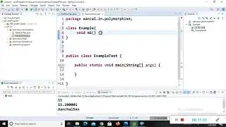 #Oops  Polymorphism In Java | Overloading and Overriding Practical Implementation in Java