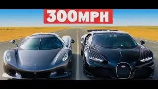Fastest Koenigsegg v Fastest Bugatti DRAG RACE