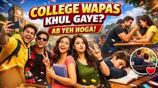 College Khul Gaye! Students Kya Karenge? | College Life Reality 2026 😂🎓