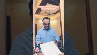 when someone being invitation card..? #realestate #funny #comedy #reaction #shorts