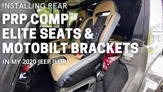 INSTALLING REAR PRP BUCKET SEATS IN MY JEEP JL