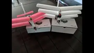 VAS Gremlin Triplane Runcam micro Swift 2 with the TX200