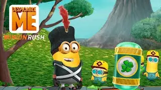 Despicable me Minion Rush Grenadier minion LUCKY CLOVER FIELD special mission gameplay