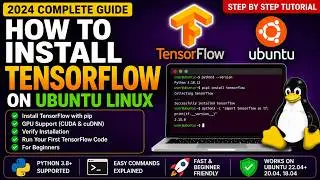 How to Install TensorFlow on Ubuntu Linux (2026) | Complete TensorFlow Installation Guide