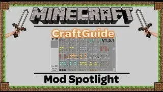 CraftGuide (V1.5) - Mod Spotlight