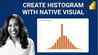 Power BI Tutorial: How to Create a HISTOGRAM in POWER BI  || Step by Step Guide