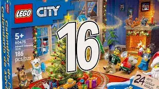 День 16 &mdash; Открытие рождественского календаря LEGO 60475 (2025)