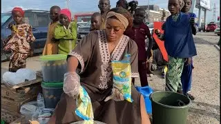 Full video on today&rsquo;s charity street cooking with Sarah. #viral #fypyoutube #trending #food #foodie 
