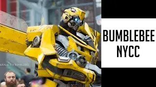THIS IS BUMBLEBEE AT NYCC - NEW YORK COMIC CON EXTREME COSTUMES - TRANSFORMERS COSPLAY MICHAEL BAY