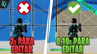 APRENDA o SEGREDO para EDITAR INSANAMENTE R&Aacute;PIDO no FORTNITE #SHORTS