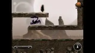 Nihilumbra for iOS Full Walkthrough Level 3: Ash Desert