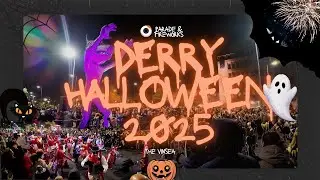 Derry Halloween 2025 🎃🍂 | Parade & Fireworks Display 🎆 Europe&rsquo;s Best Halloween Destination 🍁
