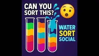 Water Sort Social - Ultimate Color Puzzle Challenge!